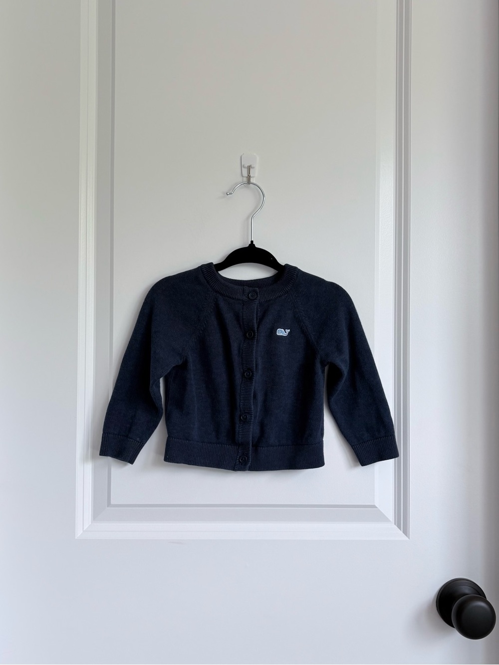 🐳Vineyard Vines Navy Cotton Knit Cardigan